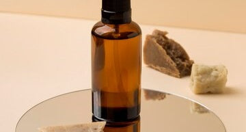 bouteille en verre ambré