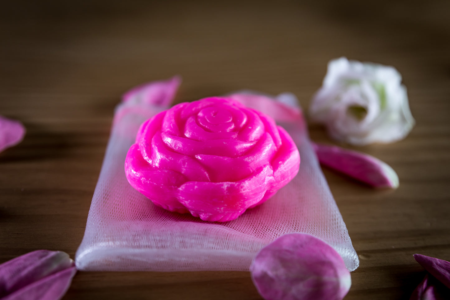 Savon à l'eau de rose
